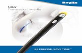 NRG Transseptal Needle - baylismedical.com EN... · NRG® Transseptal Needle The NRG® Transseptal Needle delivers a short and a highly focused radiofrequency (RF) energy pulse, allowing