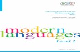 CCEA Specification Level 2 in Modern Languages (QCF) fileYou may download further copies of this publication from  . V2: 21 July 2015 Contents . 1 Introduction 3