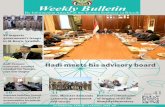 Weekly Bulletin - yemenembassy-sa.org · Weel ulletine By Inormation Attache o the Yemeni mbassy in iyah 1 Issue 41 2 Muharam 1440 H - 4 Ocuober 2018 AD ... proposal of the democratic