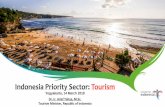 Indonesia Priority Sector: Tourism Paparan Menteri RIF... · Tourism Travel Agents Tour Guides ... Tanjung Kelayang, Belitung Tanjung Lesung, Banten Kepulauan Seribu, Jakarta Borobudur,