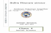 Support material (Hindi... · Web view. SUPPORT MATERIAL . YEAR 2011-2012. SUPPORT MATERIAL. CLASS X – Social Science. Chief Patron Shri Avinash Dikshit (IDAS) Commissioner. KVS(HQ),