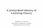 A (Very) Brief History of Learning Theory - file.upi.edufile.upi.edu/Direktori/FPIPS/JUR._PEND._SEJARAH/195704081984031... · •Like Behaviorism, knowledge itself is given and absolute