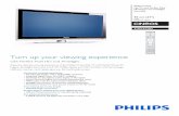 Turn up your viewing experience - Philips .Turn up your viewing experience ... Enjoy the exceptional