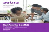 California toolkit - Aetna · California toolkit. Plans effective January 1, 2017 For businesses with 1 – 100 full-time equivalents. ... Gold MC 0 Copay Plan Gold MC 0 Copay Plan.