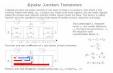 Bipolar Junction Transistors - Welcome to SCIPPsirius.ucsc.edu/sacarter/courses/supporting_docs/Optoelectronics.pdf · Bipolar Junction Transistors A bipolar junction transistor consists