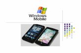 Windows Mobile OS - Department of Computer Science ...garryowen.csisdmz.ul.ie/~cs5212/resources/oth8.pdf · Windows Mobile OS Darren Nolan 0548049 Rory Bane 0541915. Topics l Introduction