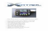Ultra Wide-band Coverage SDR Receiver MK3 Wide-band Coverage SDR Receiver MK3 • Full coverage reception form 100KHz to 2GHz SDR • Independent antenna inputs for Shortwave and VHF