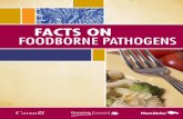 Facts on Foodborne Pathogens - Province of … on Foodborne Pathogens 1 Foodborne disease is caused by consuming contaminated foods or beverages. Many different disease causing microbes,