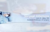 Surgical Infections - University of Kansas Hospital education/Didactic Support Material... · Surgical infections may arise in the surgical wound itself or in other systems in the