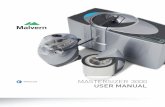 Manual: Mastersizer 3000 User Manual (MAN0474 … Malvern and the 'hills' logo are register ed trademarks in the UK and/or other countries, and are owned by Malvern Instruments Ltd