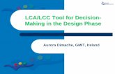 LCA/LCC Tool for Decision- Making in the Design Phase · 2000, Catia V5 R16 CAD System IAS SAM Advisor agent Knowledge agent Report generator ...