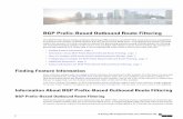 BGP Prefix-Based Outbound Route Filtering · updatesatthesource.Forexample,BGPORFcanbeusedtoreducetheamountofprocessingrequiredona routerthatisnotacceptingfullroutesfromaserviceprovidernetwork.