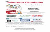 Sebastian Clambake Program.pdf · Sebastian Clambake Member Organizations Sebastian Soccer Association, American Legion Post 189, SRHS Rowing Club, Kashi Ashram, Sebastian Property