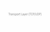 Transport Layer (TCP/UDP) - courses.cs.washington.edu · Port Protocol Use 20, 21FTP File transfer 22SSH Remote login, replacement for Telnet 25SMTP Email ... •Service models •Socket