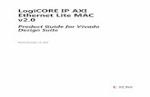 LogiCORE IP AXI Ethernet Lite MAC v2 - Xilinx fileLogiCORE IP AXI Ethernet Lite MAC v2.0 Product Guide for Vivado Design Suite PG135 December 18, 2013