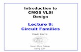 Introduction to CMOS VLSI Design – Lecture 9: Circuit Families · Introduction to CMOS VLSI Design Lecture 9: Circuit Families David Harris Harvey Mudd College Spring 2004