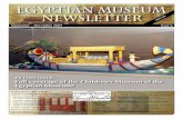 Egyptian MusEuM nEwslEttEr - egyptologyforum.org · e gypt I a N Museu M Newsletter Issue 6 / September - December 2009 2 a word froM the dIrector Cover Photo: A LEGO model of a funerary