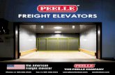 FREIGHT ELEVATORS - Home - Peelle Doors · motor above the elevator shaft. Traction Elevators are used for mid and high-rise applications and have much higher travel speeds than Hydraulic