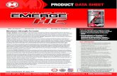 PRODUCT DATA SHEET - shop.maxmuscle.com · Yohimbine is the primary active alkaloid in the yohimbe plant (bark) and an extremely potent alpha-2-adrenergic antagonist that stimulates