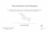 Total Synthesis of the Reserpine - renaud.dcb.unibe.ch file> In the class of yohimbine (alkaloid) ... Yohimbine. 6 Retrosynthetic Analysis N H OAc MeO MeO2C HE D HN MeO A B O Lactamization