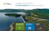 Québec electricity, clean energy par excellence · GHG EMISSION RATE According to a study by CIRAIG,a the greenhouse gas (GHG) emission rate of hydropower, calculated based on a