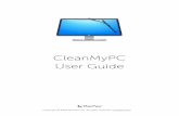 CleanMyPC User Guide - dl.macpaw.com · Registry Maintenance The Windows Registry is a database that stores conﬁguration entries for Windows and all of your applications. Sometimes