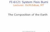 FI-6121 System Fisis Bumi - sgcobinsus.files.wordpress.com · Menggambarkan gempa bumi paling dalam ... ini ditandai dengan adanya gunung api dan kejadian-kejadian gempabumi. ...