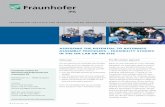 Produktblatt ASSESSING THE POTENTIAL TO ... - Fraunhofer IPA · FRAUNHOFER INSTITUTE FOR MANUFACTURING ENGINEERING AND AUTOMATION IPA ASSESSING THE POTENTIAL TO AUTOMATE ASSEMBLY