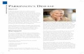 PARKINSON’S DISEASE - renewhope.orgs Disease.pdfParkinson’s disease is the most common serious movement disorder and second most common neurodegenerative disorder in the world