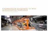 Intellectual property in the automotive industry · Intellectual property in the automotive industry Transfer pricing aspects Introduction 1 What types of intellectual property are