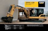 Mini Hydraulic Excavator - macallisterrentals.com · 2 304C CR Mini Hydraulic Excavator Engineered by Caterpillar® to deliver high levels of productivity, versatility and serviceability.