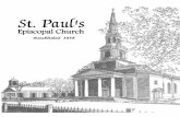 stpaulschurchmobile.com · 2018-11-02 · Sissy Hungerford, Andrew Reid Crumbley, A Ima Crumbley, and Wayne Teague ... drive and built our beautiful new ... St. Paul's first elected