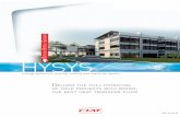 O HYSYS - CIAT OZONAIR en anglais/NA1224B.pdfHysys® Office Modularity Design Productivity Hysys® Hotel Comfort Silence Reliability Hysys® Senior Well-being Health Hygiene