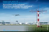 R&S®DF-ATC-S ATC DF System Solution Accurate and reliable … · Functional diagram of the R&S®DF-ATC-S system Airport Ethernet TT to A converter Antenna side Radar display ATC
