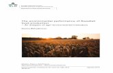 The environmental performance of Swedish food production · Driving force and pressure indicators do not always manage to predict environ-mental performance, ... nat värde för en