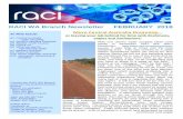 RACI WA Branch Newsletter FEBRUARY 2018 - raci.org.au · RACI WA Branch Newsletter: February 2018 2 Central Australia Dreaming (Continued) the large aquifer resource in the area.