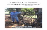 SCABA February 2017-31 - saltforkcraftsmen.org · Saltfork Craftsmen Artist-Blacksmith Association 3 President’s Notes: It hurt me to hear that Joe Smith passed away. My heart goes