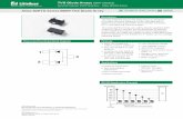 AQxx-02HTG Series 500W TVS Diode Array RoHS GREEN/media/electronics/datasheets/tvs... · ©2018 Littelfuse, Inc. Speci cations are subject to change without notice. TVS Diode Arrays