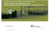 THE SAFE STRESSING OF PRESTRESSED CONCRETE … · Stressing of prestressed concrete is acknowledged to be a potentially high-risk activity, as it involves the use of industrial prestressing