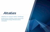AltaGas to acquire WGL Holdings Investor... · AltaGas to acquire WGL Holdings Enhancing a leading, North American diversified energy infrastructure company . ... WGL and the proposed