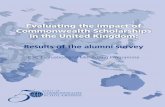 Evaluating the impact of Commonwealth Scholarships in the ...cscuk.dfid.gov.uk/.../2011/03/evaluation-results-alumni-survey.pdf · Over 2,200 alumni responded The evaluation survey