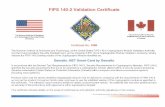 IPS 1 Validatlo e icate - NIST Computer Security … 1 Validatlo e icate The National Institute of Standards The Communications Security and Technology of the United Stales Establishment