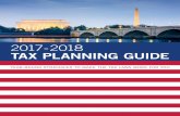 2017-2018 TAX PLANNING GUIDE - bmbwcpa.com · With Donald Trump in the White House and Republicans maintaining a majority in Congress comes the possibility of some dramatic changes