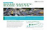 FACT SHEET #1 ROAD SAFETY: BASIC FACTS - who.int · road traffic deaths occur every year. #1 cause of death among those aged 15-29 years ROAD SAFETY AND MEDIA REPORTING Road traffic