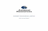 ASIAMET RESOURCES LIMITED · positions with major companies such as Western Mining Corporation, Merrill Lynch Equities and Newmont Mining. He has held senior executive roles at Newcrest