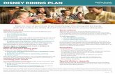 Make the most of your Disney Resort Hotel guide that ... · Make the most of your Disney Resort Hotel Package Plus Dining with this handy guide that outlines the details of what’s