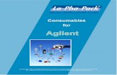 Consumables for Agilent - Separationsseparations.co.za/fileadmin/user_upload/pdf/La-Pha-Pack/AGILENT... · 79855 A (Autosampler) Agilent (HP) Consumables for Seals for Crimp Neck