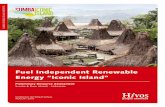 Fuel Independent Renewable Energy “Iconic Island” - Hivos · Fuel Independent Renewable Energy “Iconic Island ... The PV-wind hybrid system and solar PV pump system..... 13