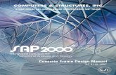 Concrete Frame Design Manual - Ottegroup · 2017-08-14 · Concrete Frame Design Manual . British Standard for . Structural Use of Concrete . BS 8110-1997. For SAP2000® ISO SAP102816M26