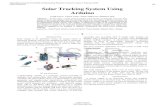Solar Tracking System Using Arduino - ijser.org · Solar Tracking System Using Arduino Pratik Pawar, Ashish Yadav, Pritam Makwana, Shubham patil Abstract— In this paper, a solar